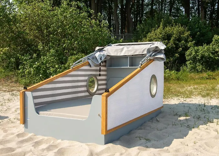 Luxe tent Schlafstrandkorb Nr.2 *