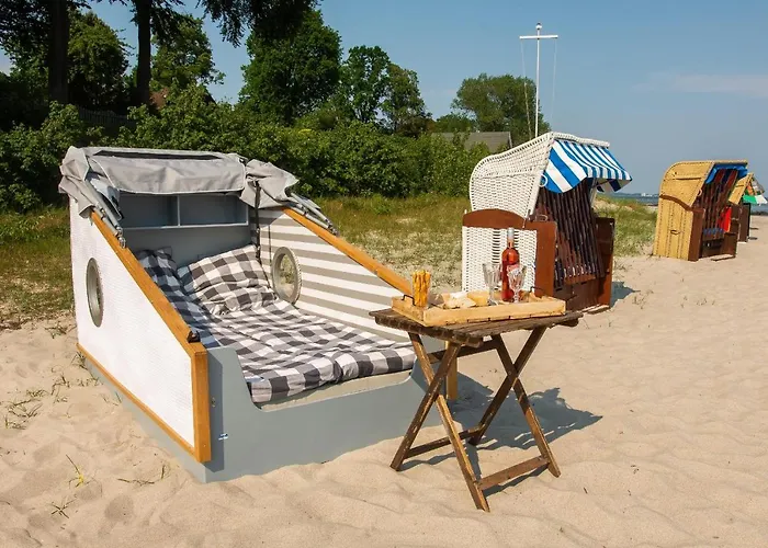 Luxe tent Schlafstrandkorb Nr.2